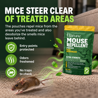 Elarune - Mouse Repellent Pouches 12 Ct