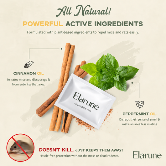 Elarune - Mouse Repellent Pouches 12 Ct